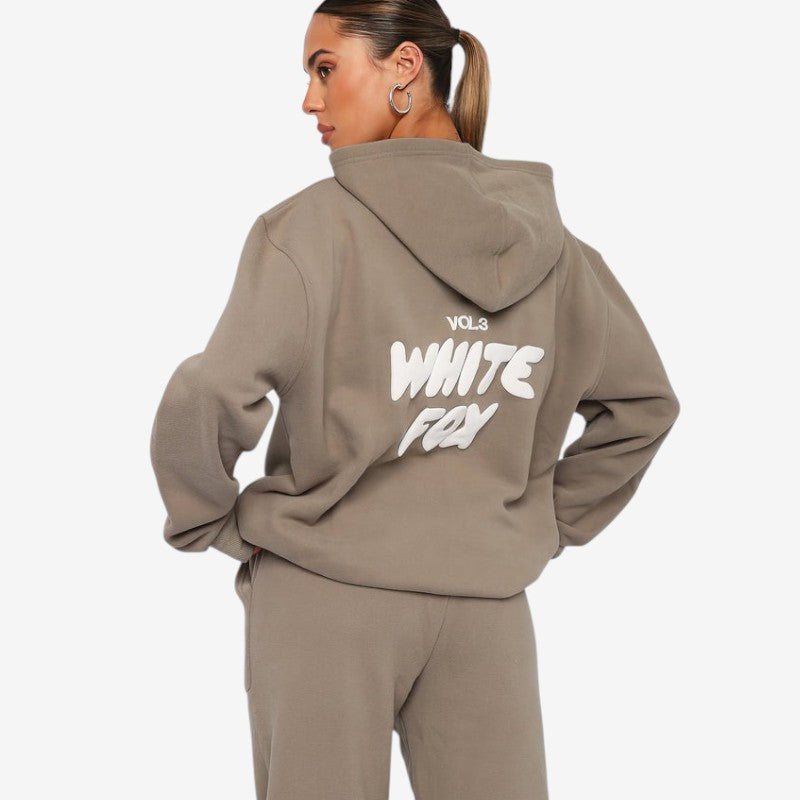 Camila – Tweedelige set met lange mouwen en broek met wijde pijpen Velani