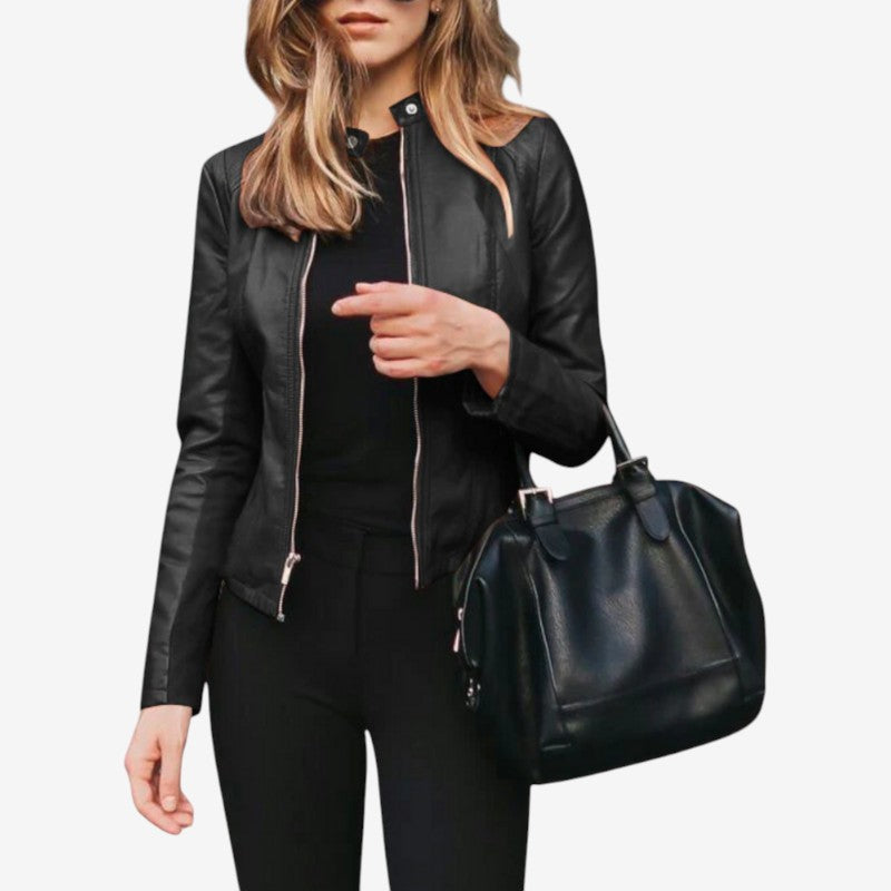 Women’s Slim Fit Zip Jacket Long Sleeve