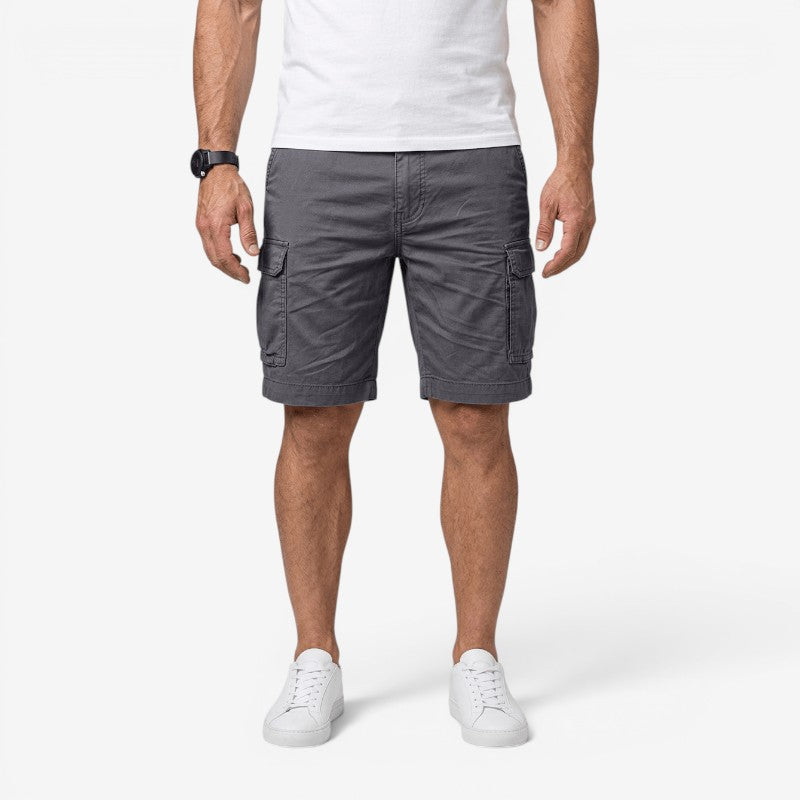 Men's Comfortable Casual Shorts with Belt Loops