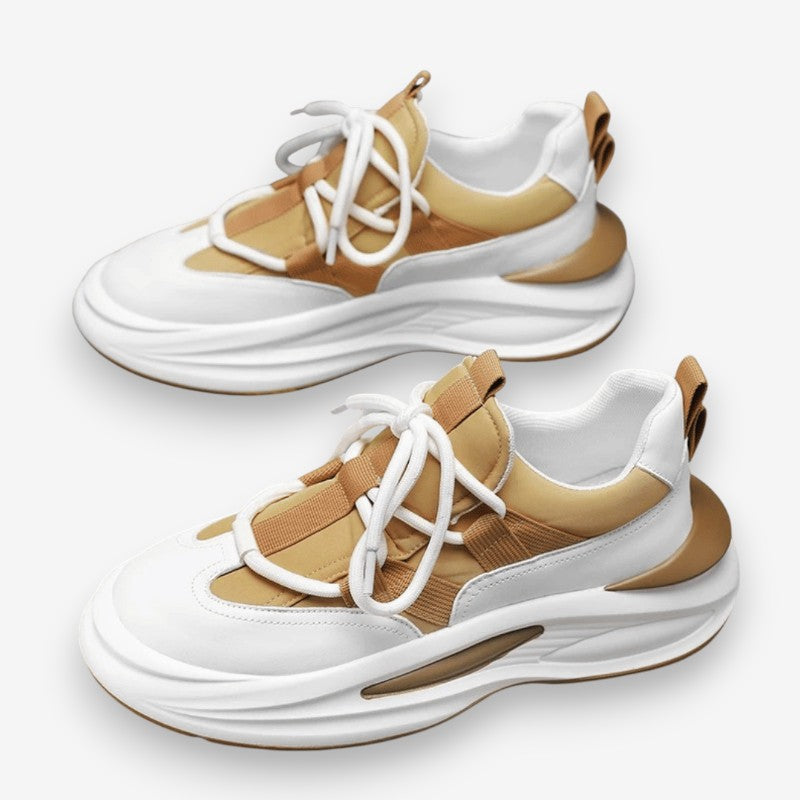 Lucas – Round Toe Shoes With Adjustable Laces Design