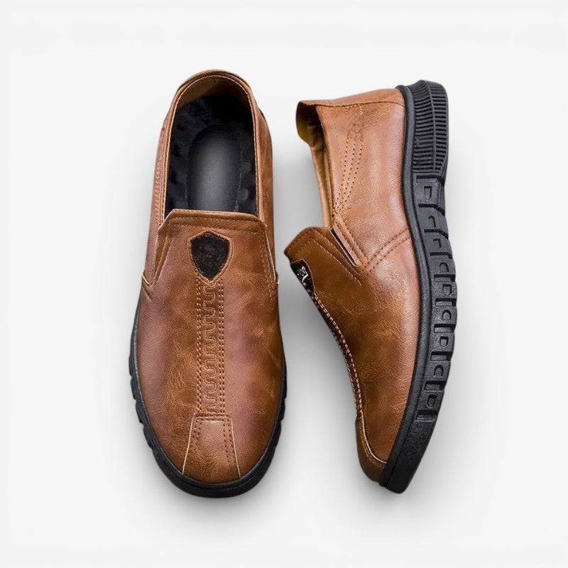 Daniel – Round Toe Shoes With Anti Slip Grip