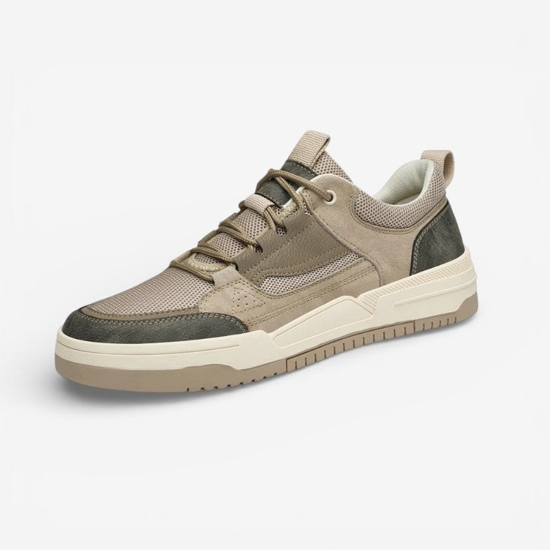 Daniel – Round Toe Sneakers with Adjustable Lace Design