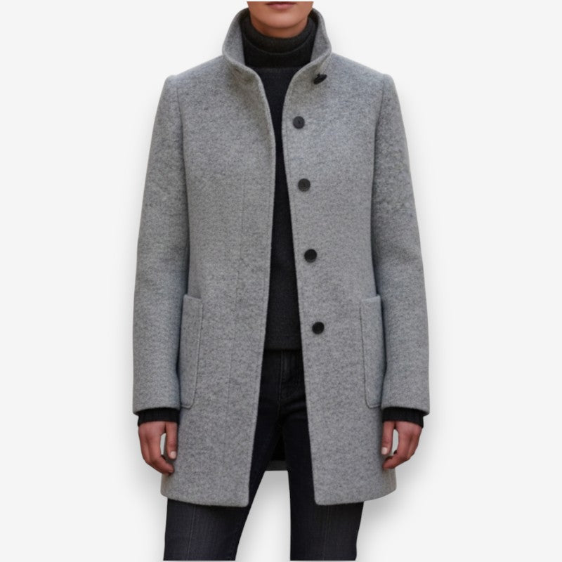 Sophia – Long Sleeve Jacket with Pocket Design