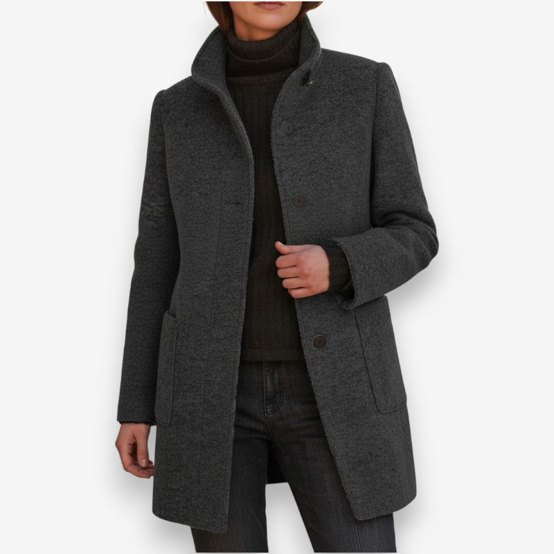 Sophia – Long Sleeve Jacket with Pocket Design