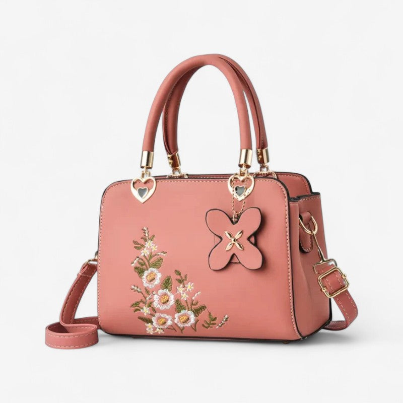 Emilia - Schoudertas met Bloemenprint en Verstelbare Bandjes Velani