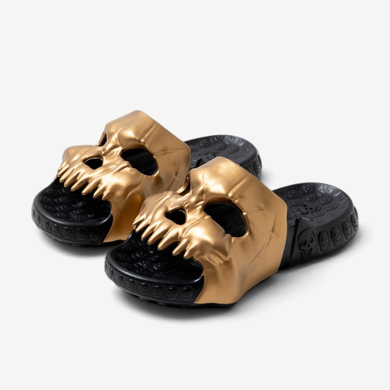 SkullStep - Slides With Unique Design for Casual Wear