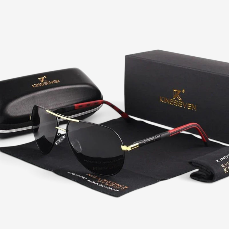 Lucas - Stylish Polarized Aviator Sunglasses for Men