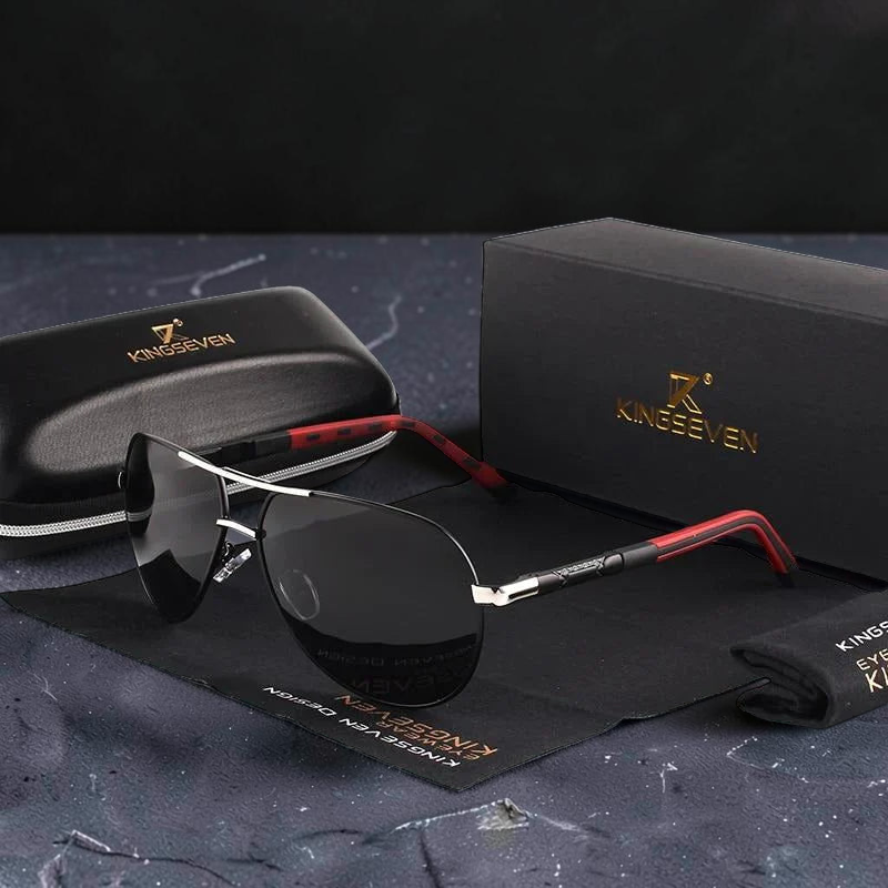 Lucas - Stylish Polarized Aviator Sunglasses for Men