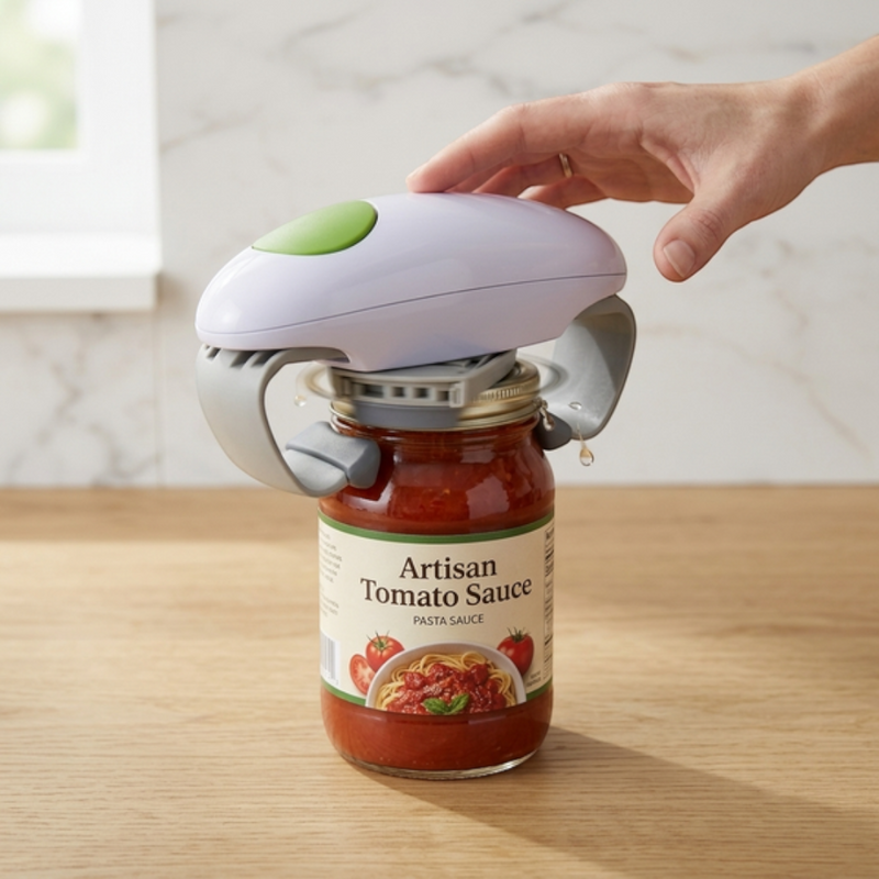 Lidpilot - Automatic Jar and Can Opener with One-Button Operation