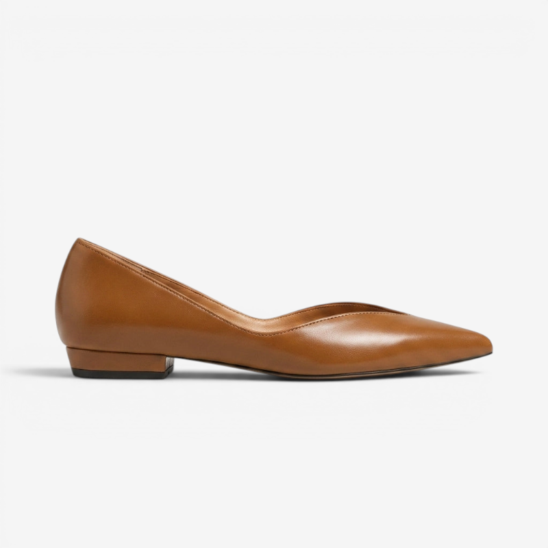 Womens Pointed Toe Slip-On Slippers