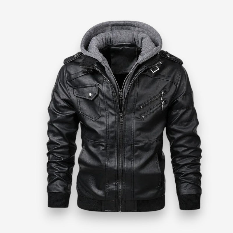 Noah – Long Sleeve Jacket with Zipper and Hoodie