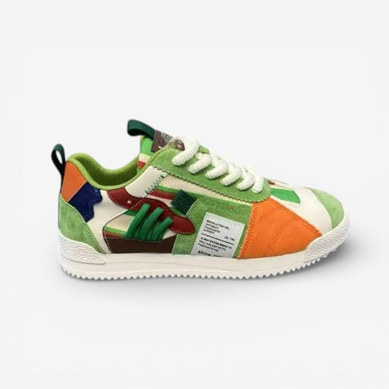 Liam – Round Toe Sneaker with Anti Slip Grip