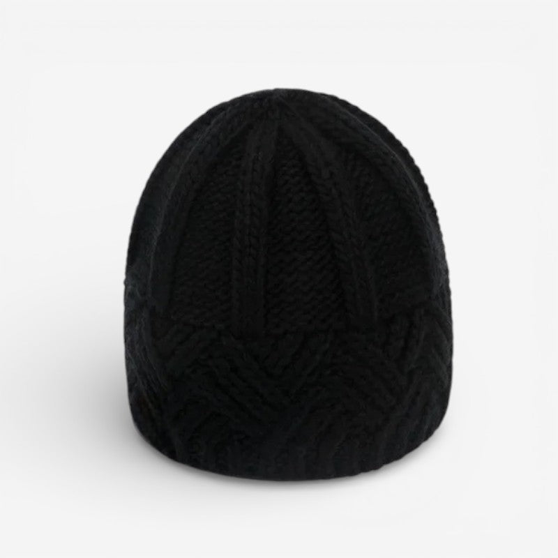 Lily – Round Hat with Zigzag Pattern Design