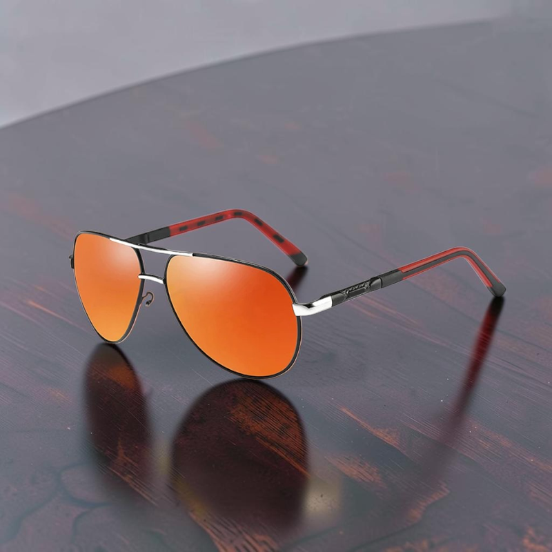 Lucas - Stylish Polarized Aviator Sunglasses for Men
