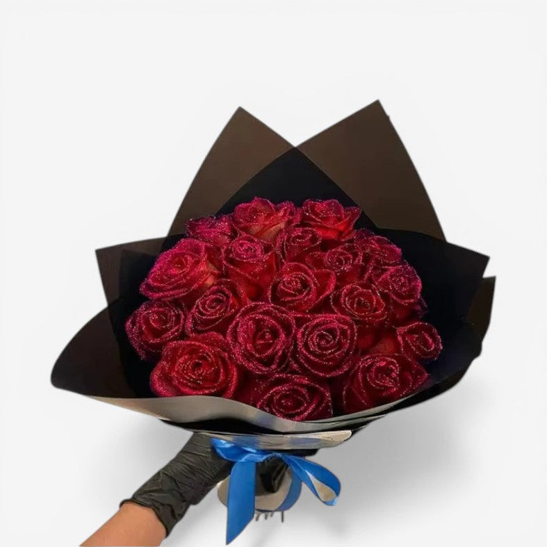 BloomLuxe - Shimmering Decorative Roses For Gifts And Displays