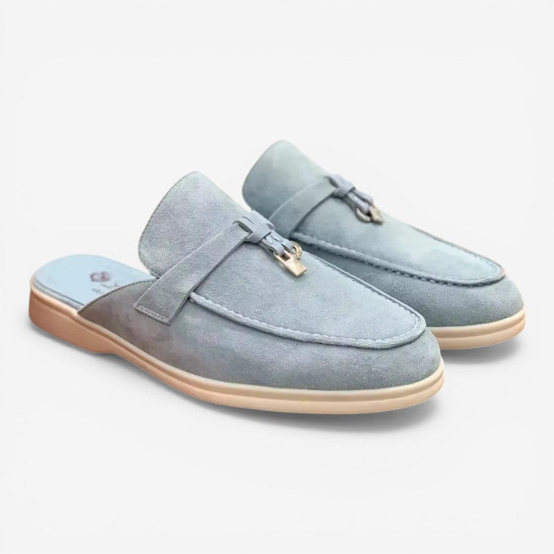 Kieran - Tassel Shoes With Open Back Design