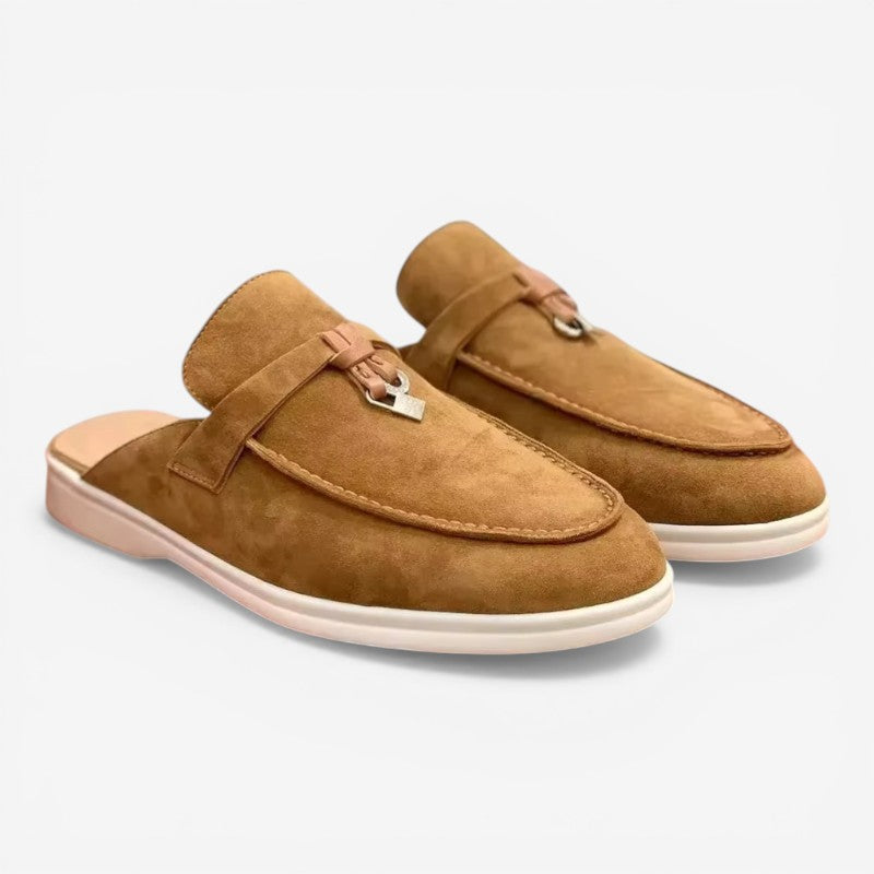 Kieran - Tassel Shoes With Open Back Design