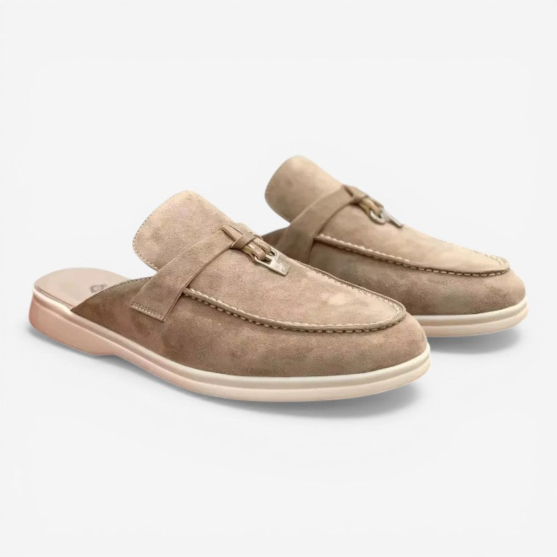 Kieran - Tassel Shoes With Open Back Design
