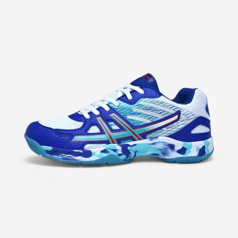 Elliot – Non Slip Printed Sneakers with Lace Up Closure