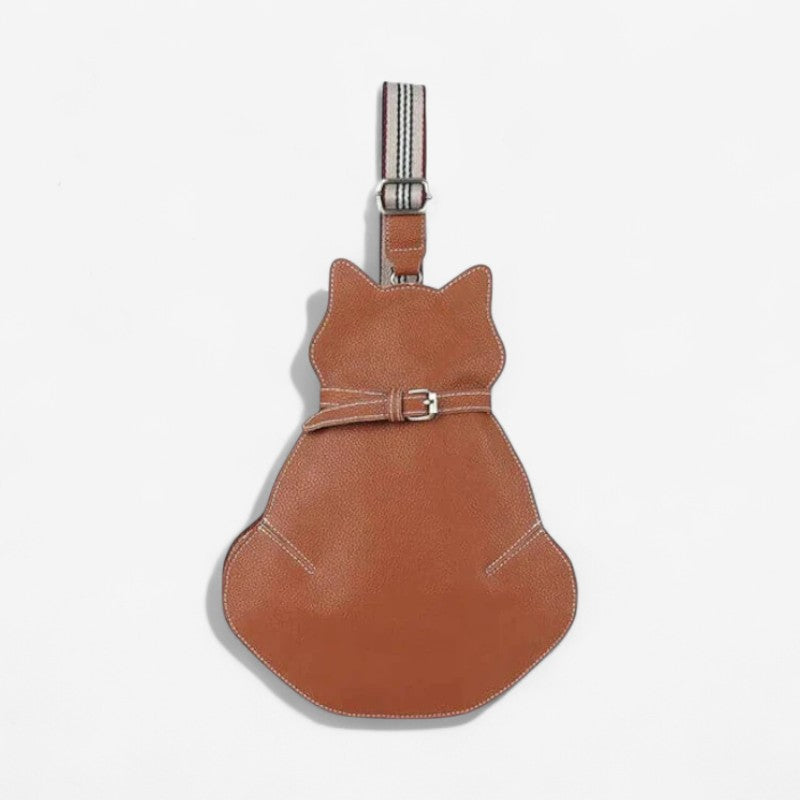 Nora - Kattenrugzak met Verstelbare Bandjes en Ritssluitingen Velani