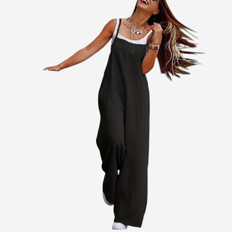 Chic Sleeveless Wide Leg Jumpsuit for Women