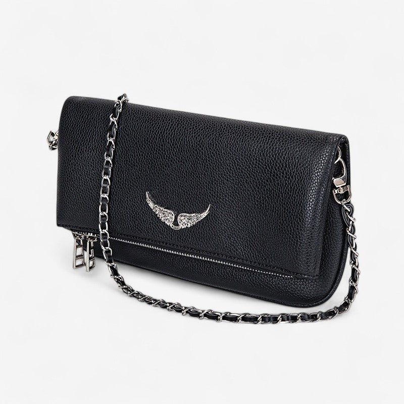 Jessica – Schoudertas met Kettingbanden en Ritsvakken Velani