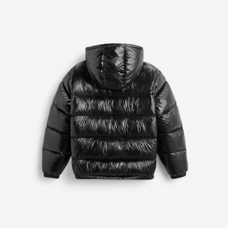 James – Lange Mouwen Gevoerde Jas met Ritssluitingszakken Velani