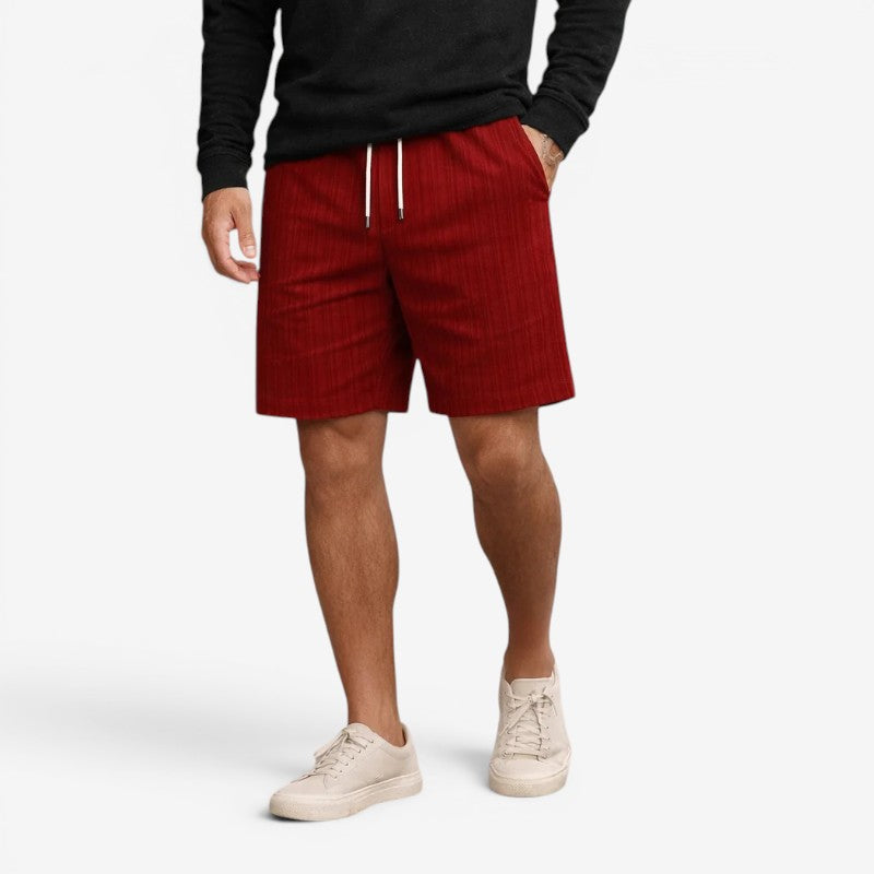 Men's Relaxed Fit Drawstring Shorts with Pockets