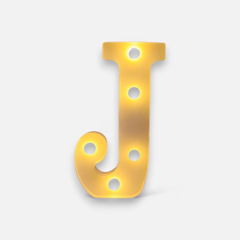 GlowLetter – Decoratieve LED Letter met Modern Ontwerp Velani