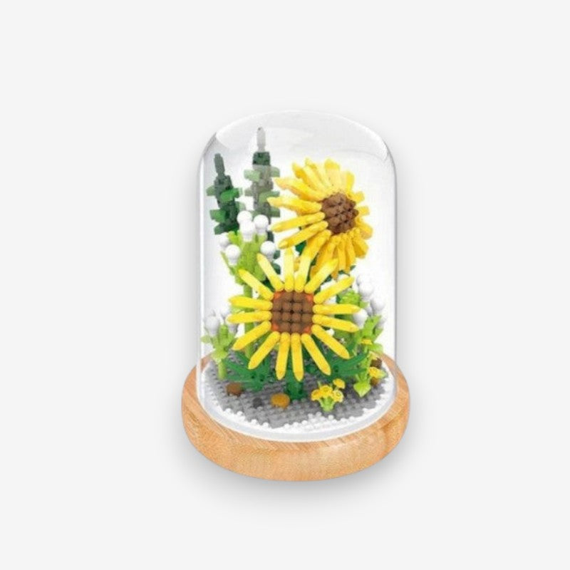 GlowBloom – Decorative Flower Building Blocks with Built-in Lighting