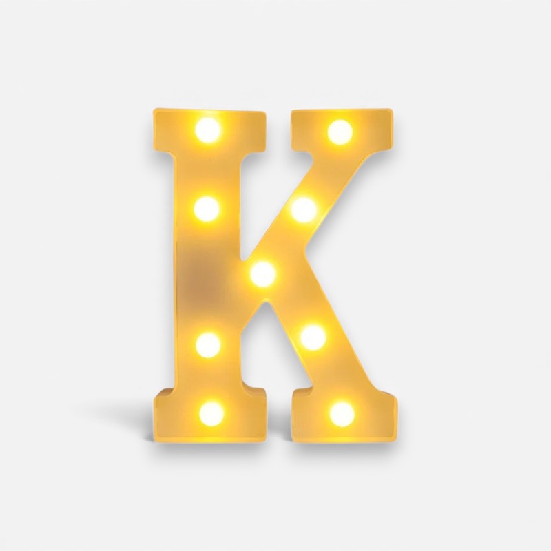 GlowLetter – Decoratieve LED Letter met Modern Ontwerp Velani