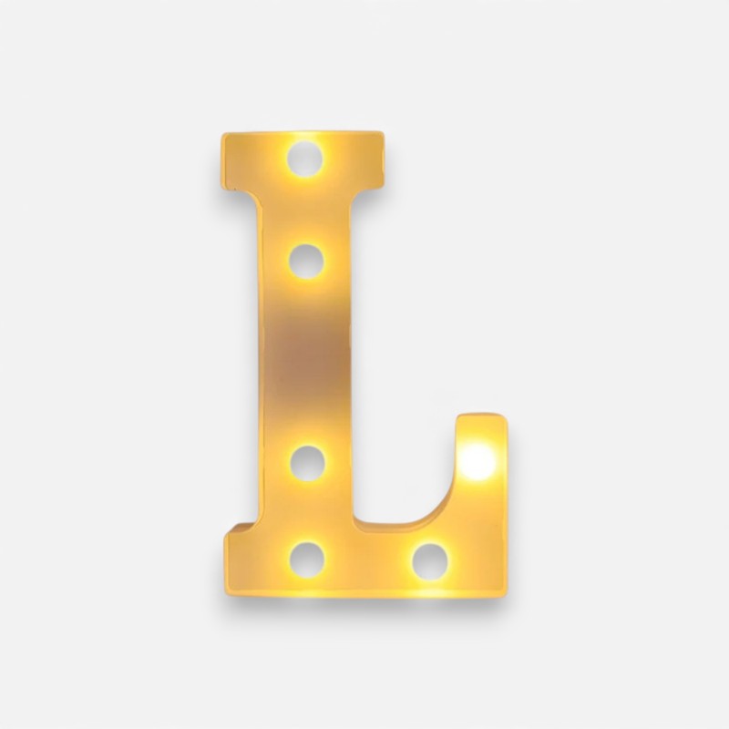 GlowLetter – Decoratieve LED Letter met Modern Ontwerp Velani