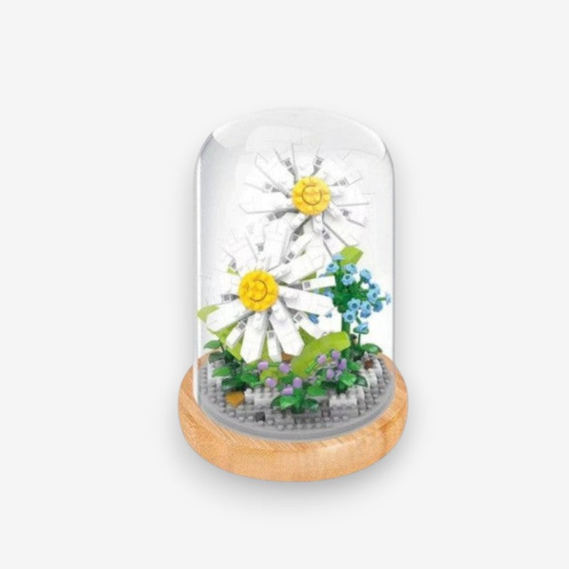 GlowBloom – Decorative Flower Building Blocks with Built-in Lighting
