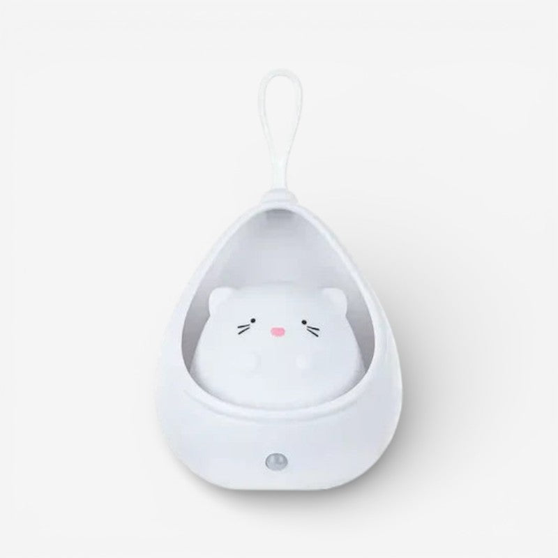 BuddyGlow – Rechargeable Cat-Shaped Night Light for Children