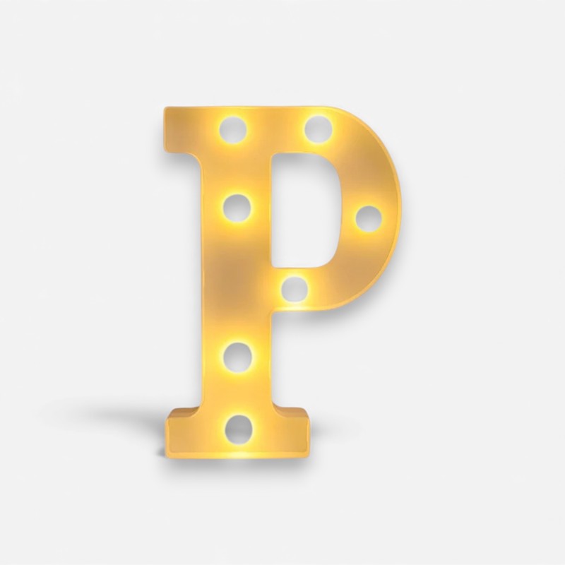 GlowLetter – Decoratieve LED Letter met Modern Ontwerp Velani