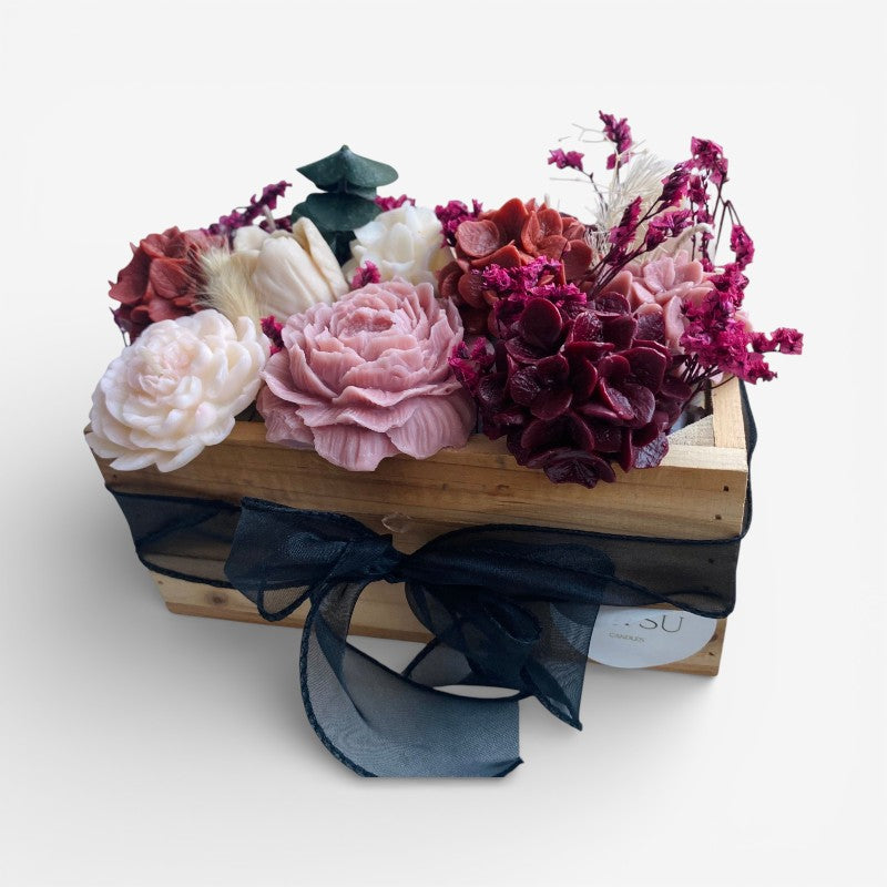 Decorative Flower Bouquet with Fragrance Accent