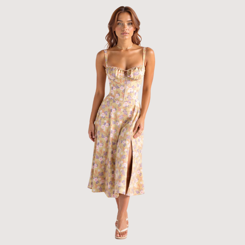Women's Sleeveless Midi Dress
