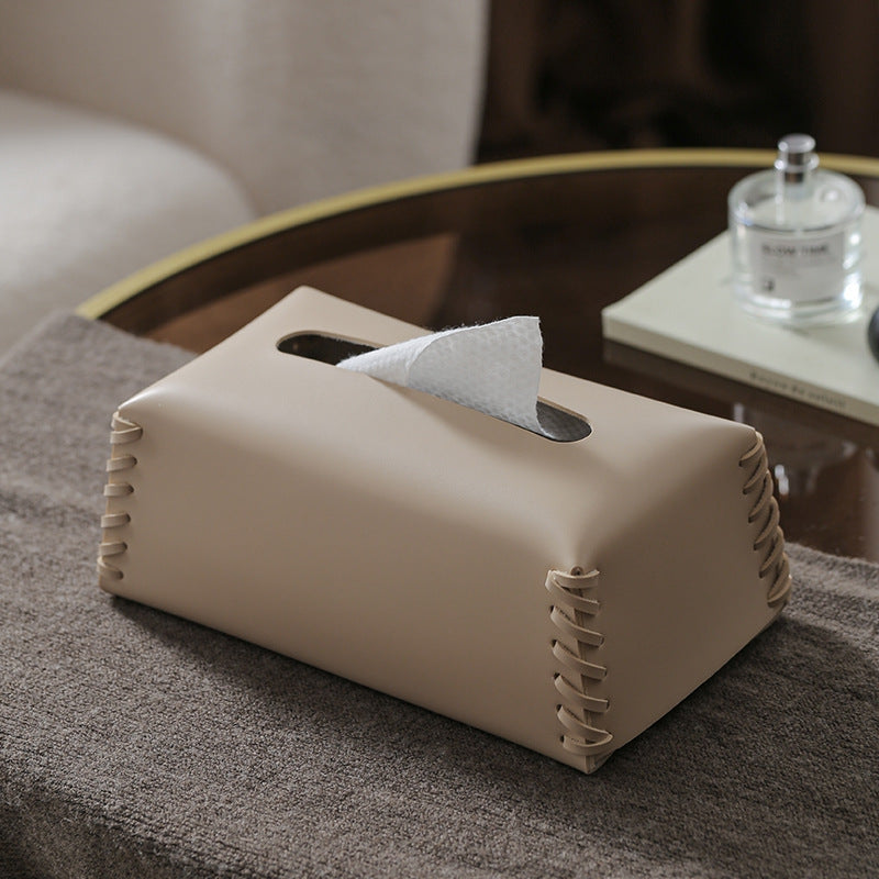 WeaveNest – Handwoven Tissue Box Holder for Table Decor