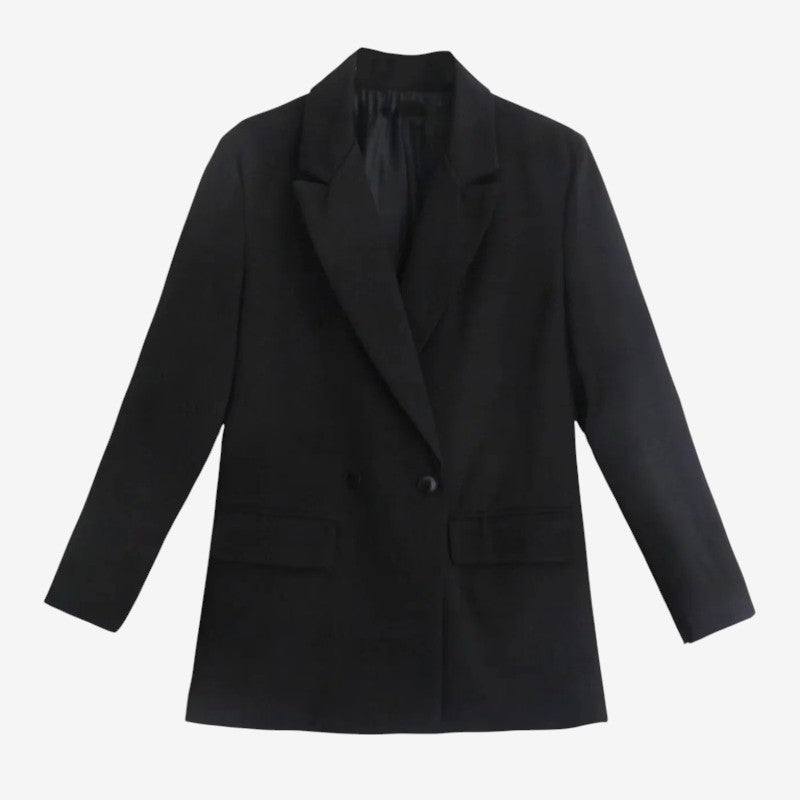 Mary - Stijlvolle Blazer met Lange Mouwen, Reverskraag en Frontzakken Velani