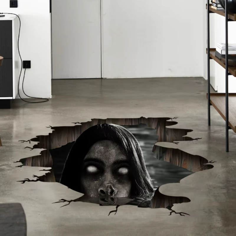 GhostMark - 3D Halloween Wall and Floor Stickers