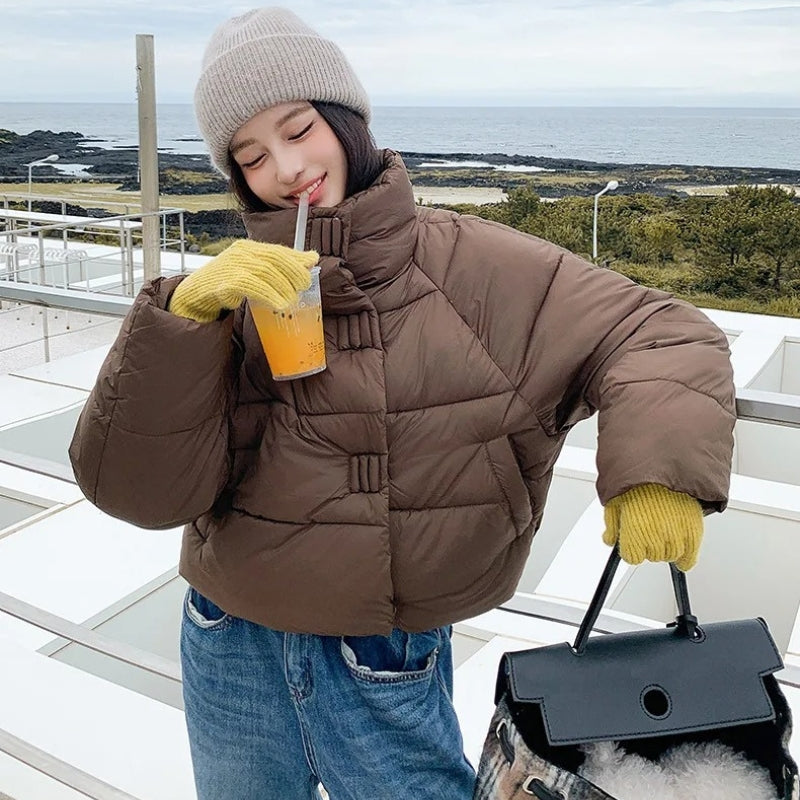 Elora – Chaqueta de manga larga con cierre de botones 