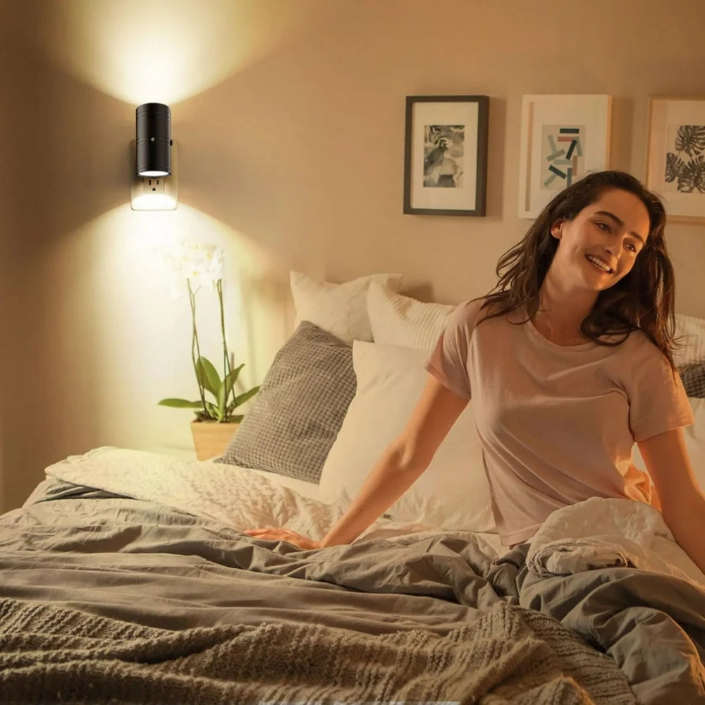 AutoGlow – Dimbaar Nachtlampje met Sensor en Instelbare Helderheid Velani