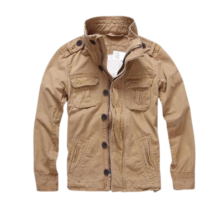 Rasmus – Jas met Lange Mouwen Ritssluiting en Meerdere Zakjes Velani