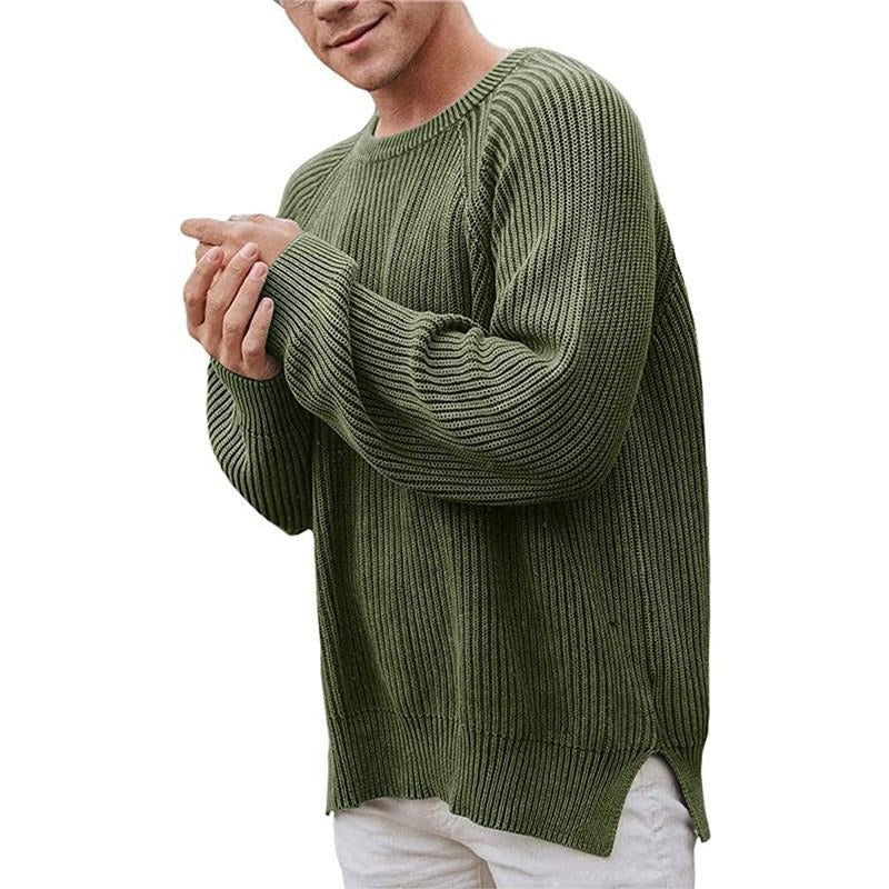 Noah – Long Sleeve Sweater with Round Neck