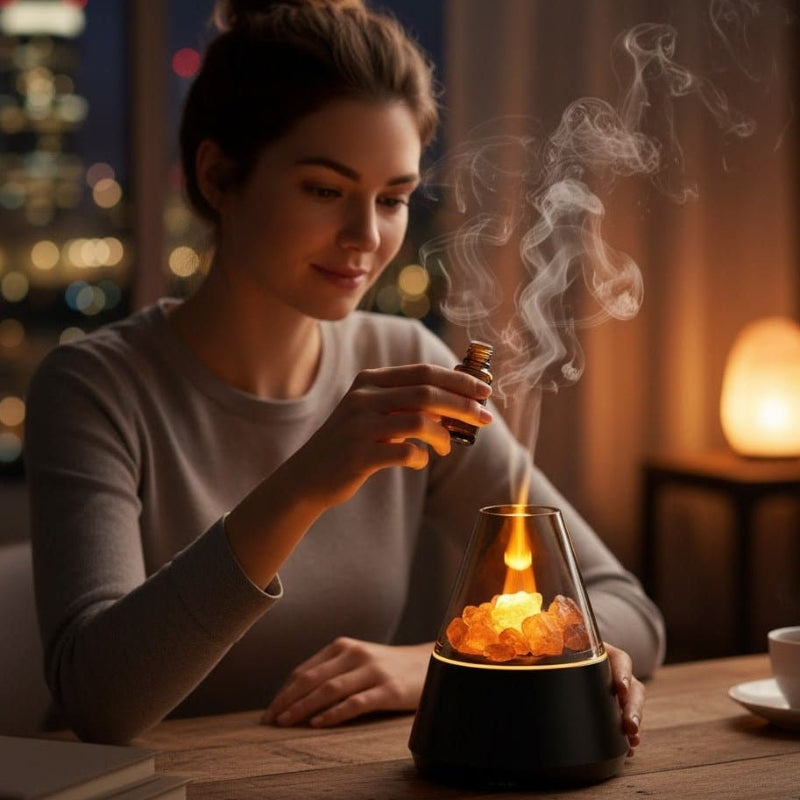 AeroPro – Humidificador de aire decorativo con diseño de luz LED