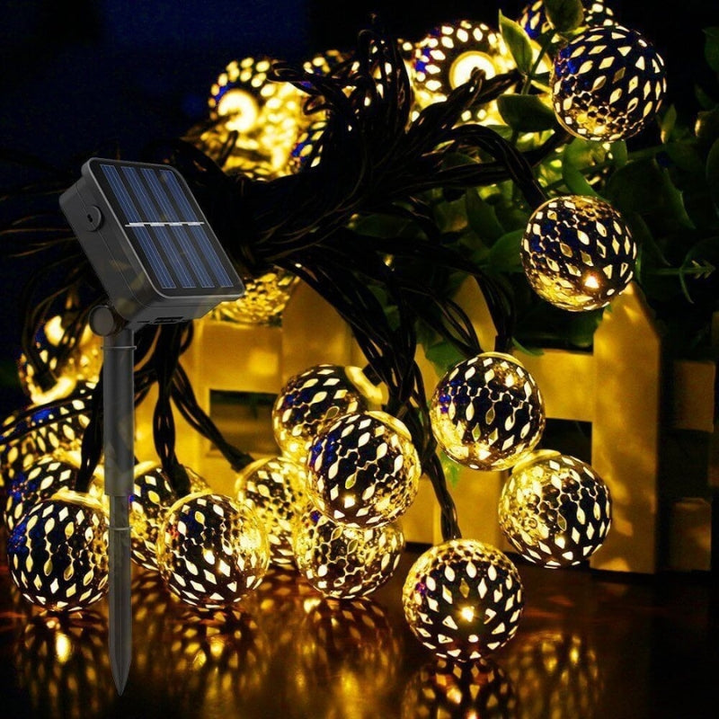 LumiGlow – Solar Ball Lights for Indoor and Outdoor Use