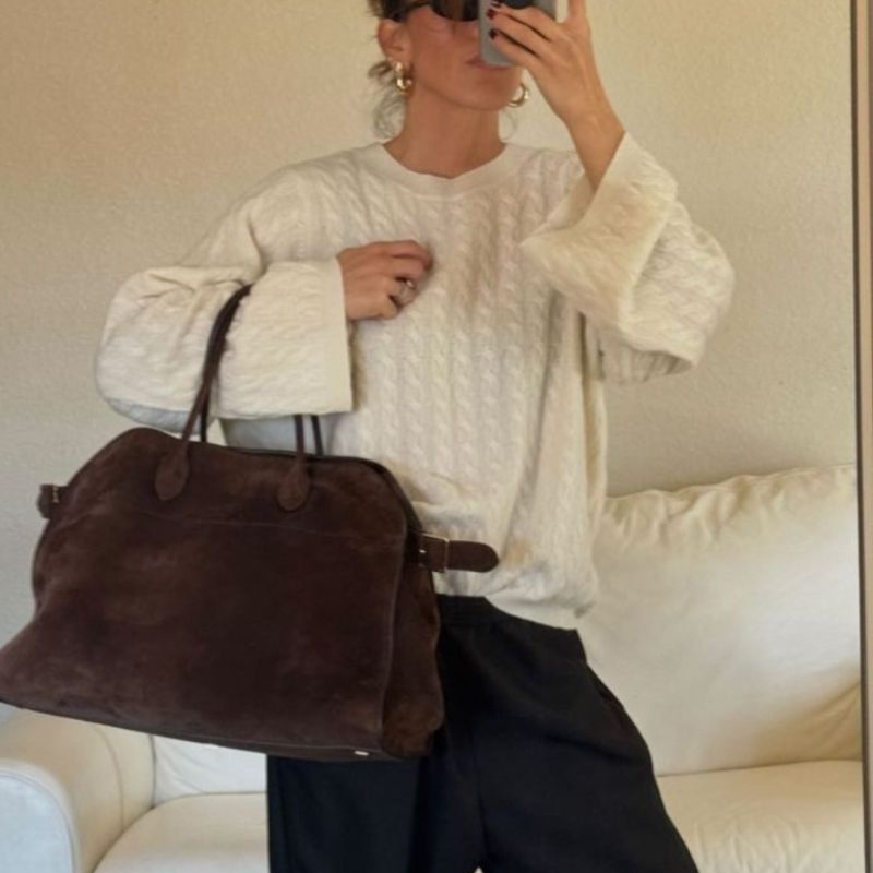 Nancy - Grote Totebag met Ritsopening en Zakjes Velani