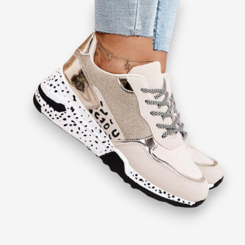 Ava – Printed Pattern Sneakers With Anti Slip Grip