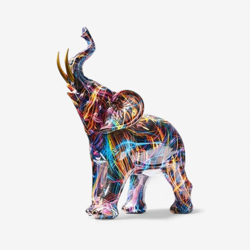 ArtWild – Moderne Dierenbeeld met Print en Artistiek Design Velani