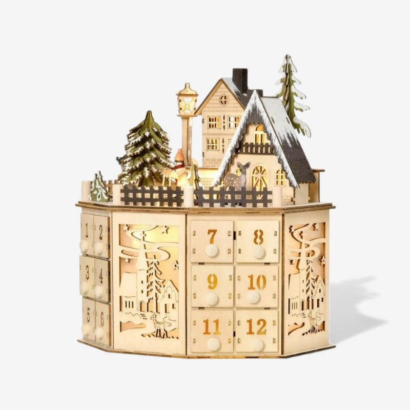 LuxeGem – 24 daagse Adventskalender met Sieradenset Velani